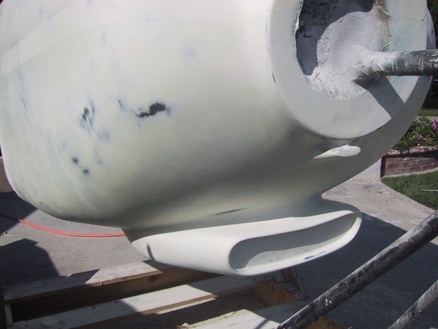 Closeup up air inlet