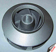 Encased/Shrouded axial impeller